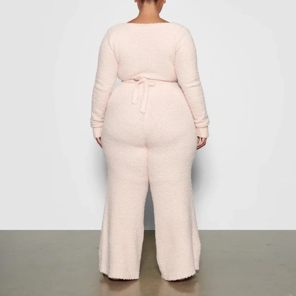 SKIMS COZY KNIT PANTS—DUSK. SIZE S/M. NWT - Picture 7 of 10